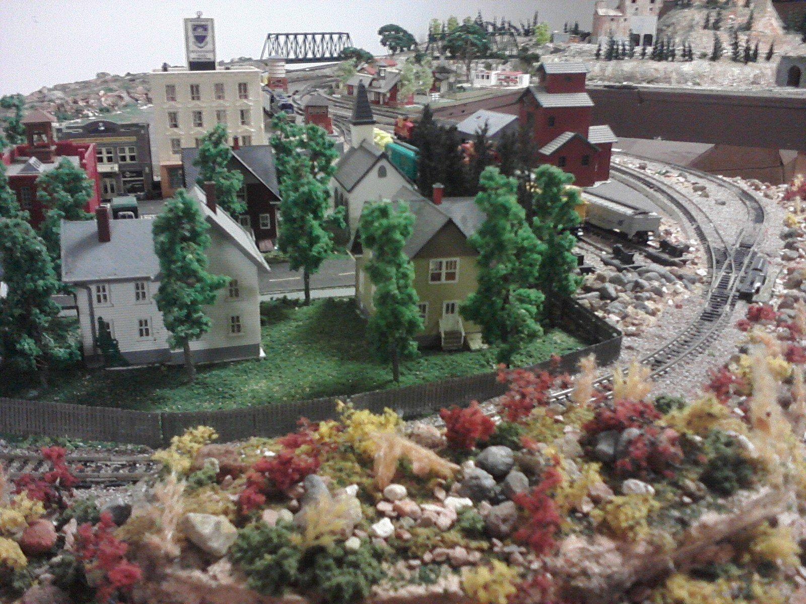 N scale ;ayout, one of two, fully detailed