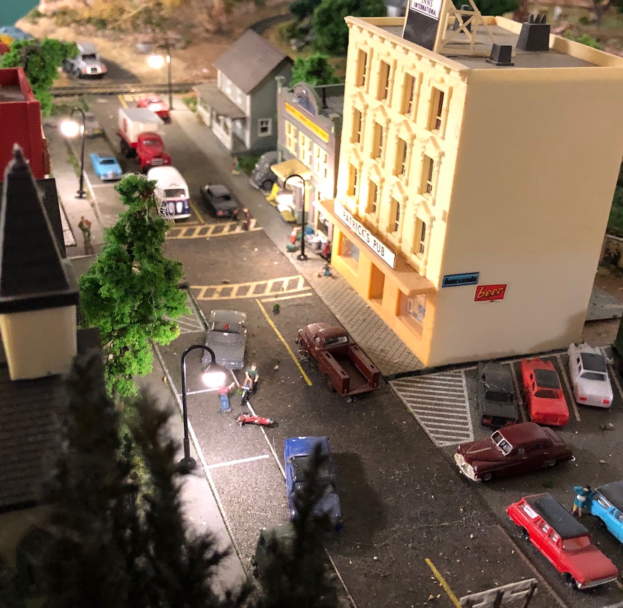 N scale layout